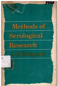 Methods of serological Research