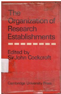 The Organization of Research Establishment