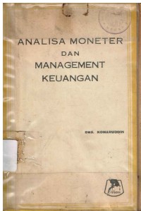 Analisa moneter dan management keuangan