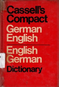 Cassell's Compact German-English English-German Dictionary