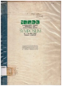 IRRDB Symposium 15-18 May 1978 Kuala Lumpur. Preprints