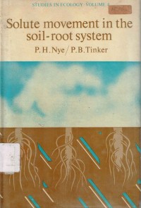 Solute Movement In The Soil-Root System