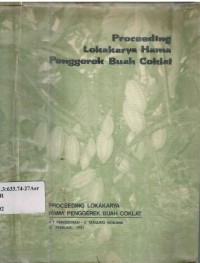 Proceeding Lokakarya Hama Penggerek Buah Coklat