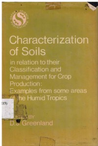 Characterization of soil