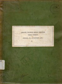 Lokakarya perumusan rencana penelitian tingkat peneliti, Denpasar, 24-29 Nopember 1983 II