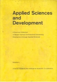 Applied Sciences and Development Volume 6 Tahun 1975