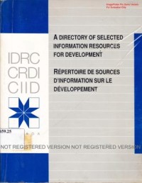 A Directory of Selected Information Resources for Development