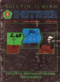 Buletin Ilmiah Instiper Vol.10 No.1 APRIL 2003