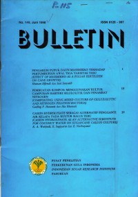 BULETIN No. 149 Juni 1998