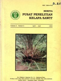 Berita Pusat Penelitian Kelapa Sawit Vol.2 No.2 April-Juni 1994