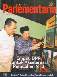 Buletin Parlementaria Nomor: 1027/I/X/2018 Oktober 2018