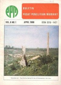 BULETIN PUSAT PENELITIAN MARIHAT VOL. 8 NO. 1 APRIL 1988