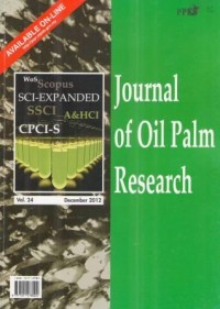 Journal of Oil Palm Research Vol. 24 December 2012