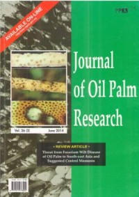 Journal of Oil Palm Research Vol. 26 (2) June 2014