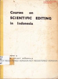 Course on scientific editing in Indonesia