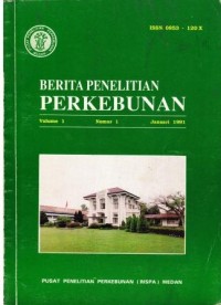 Berita Penelitian Perkebunan Volume 1 Nomor 1 Januari 1991