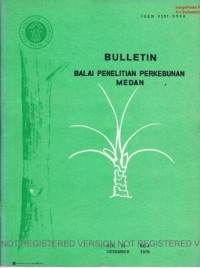 Bulletin Balai Penelitian Perkebunan Medan Volume 10 Nomor 2 Juni 1979