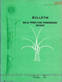 Bulletin Balai Penelitian Perkebunan Medan Volume 10 Nomor 4 Desember 1979