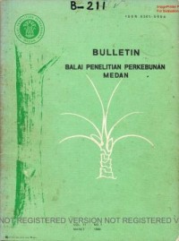 Bulletin Balai Penelitian Perkebunan Medan Volume 11 Nomor 1 Maret 1980