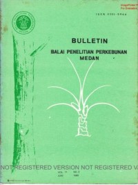 Bulletin Balai Penelitian Perkebunan Medan Volume 11 Nomor 2 Juni 1980