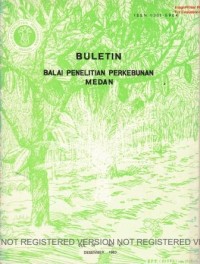 Bulletin Balai Penelitian Perkebunan Medan Volume 14 Nomor 4 Desember 1983