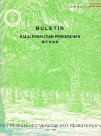 Bulletin Balai Penelitian Perkebunan Medan Volume 15 Nomor 2 Juni 1984