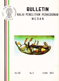 Bulletin Balai Penelitian Perkebunan Volume 3 Nomor 2 Djuni 1972