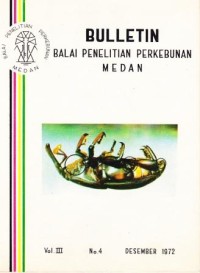 Bulletin Balai Penelitian Perkebunan Volume 3 Nomor 4 Desember 1972