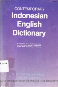 Contemporary Indonesian English Dictionary