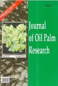 Journal of Oil Palm Research Vol. 25 (3) August 2013