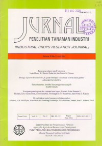 Jurnal Penelitian Tanaman Industri Vol.10 No.3 September 2004