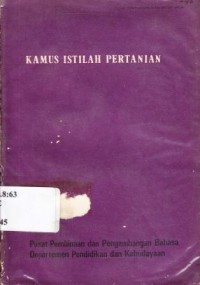 Kamus istilah pertanian