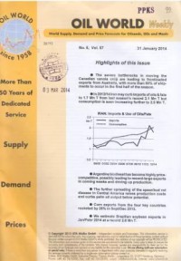 Oil World Weekly Vol. 57 No. 5 / 31 January 2014