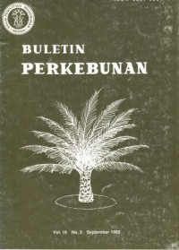 Buletin Perkebunan Volume 16 Nomor 3 September 1985