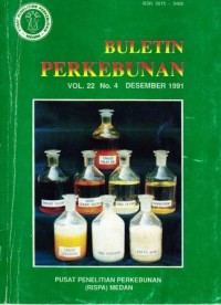 Buletin Perkebunan Volume 22 Nomor 4 Desember 1991