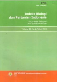 Indeks Biologi dan Pertanian Indonesia Volume 43 No. 2 Tahun 2013