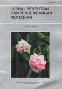 Jurnal Penelitian dan Pengembangan Pertanian Volume 22 Nomor 2 Tahun 2003