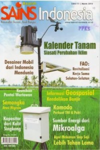 Sains Indonesia Edisi 15 / Maret 2013