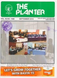 The Planter Vol. 92 No. 1086 September 2016