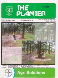 The Planter Vol. 90  No. 1063 Oktober 2014