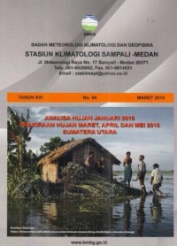 Badan Meteorologi Klimatologi dan Geofisika Tahun XVI No. 04 Maret 2016