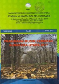 Badan Meteorologi Klimatologi dan Geofisika Deli Serdang Tahun XVII No. 04 April 2017