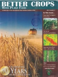 Better Crops With Plant Food Vol. XCVII (97) 2013, No. 4