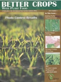 Better Crops With Plant Food Vol. XCVII (98) 2014, No. 1