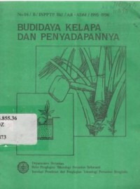 Budidaya kelapa dan penyadapannya