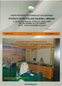 Badan Meteorologi Klimatologi dan Geofisika Tahun XIV No. 12 Desember 2014