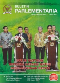 Buletin Parlementaria Nomor: 953/I/IV/2017