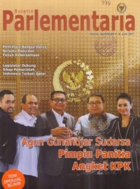 Buletin Parlementaria Nomor: 963/II/VI/2017