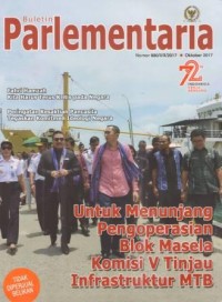 Buletin Parlementaria Nomor: 980/II/X/2017