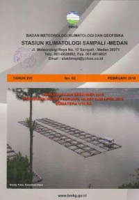 Badan Meteorologi Klimatologi dan Geofisika Tahun XVI No. 02 Pebruari 2016